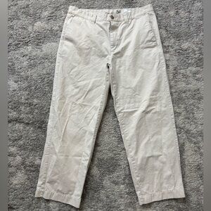 Eddie Bauer Men's Light Khaki Chinos Outdoor Casual Pants 35X30